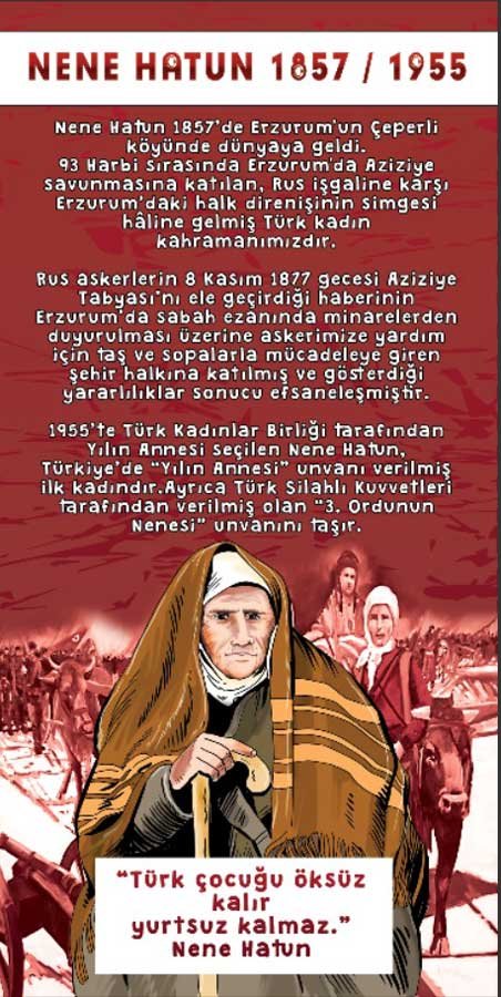 Nene Hatun Kapı Giydirme