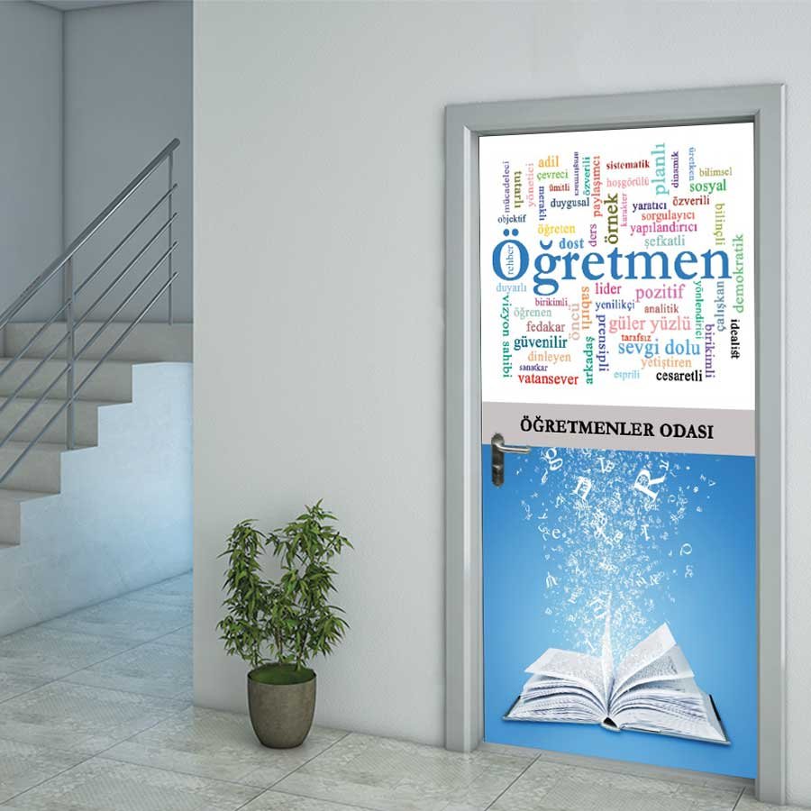 Öğretmenler Odası Kapı Giydirme