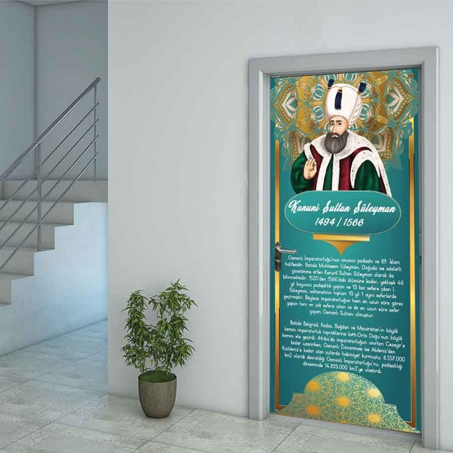 Kanuni Sultan Süleyman Kapı Giydirme