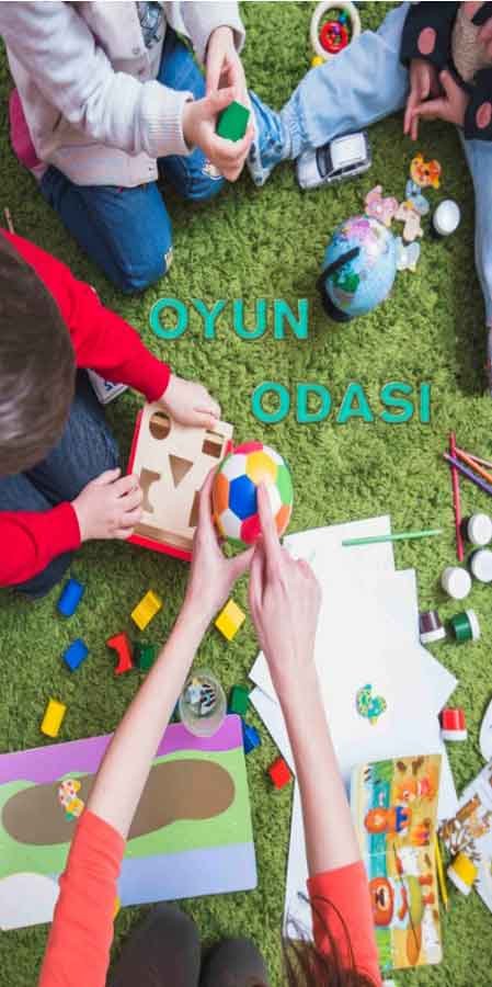 Oyun Odası Anaokulu İlkokul Kapı Giydirme