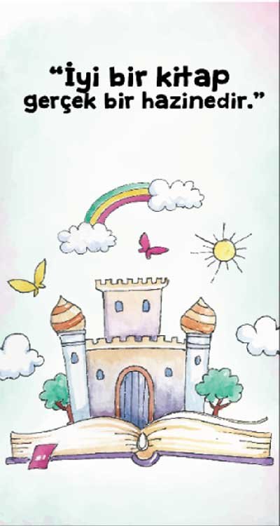 İyi bir kitap Gerçek Bir Hazinedir Kapı Giydirme