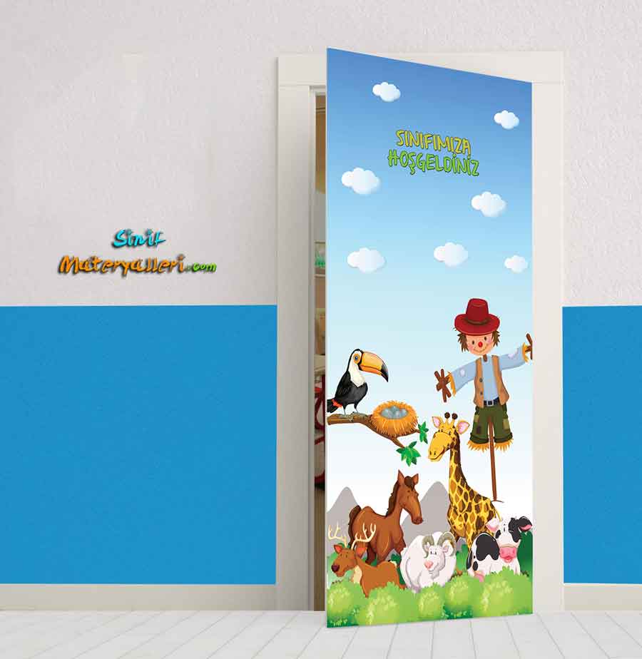 Anaokulu Kapı Giydirme