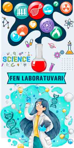 Fen Laboratuvarı Kapı Giydirmesi