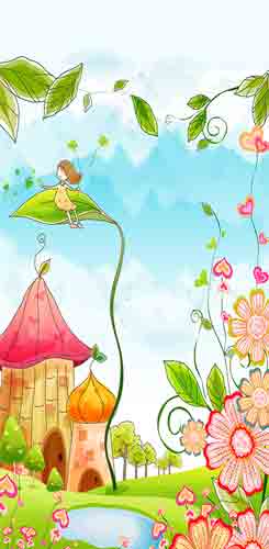 Anaokulu Okul kapı Giydirme