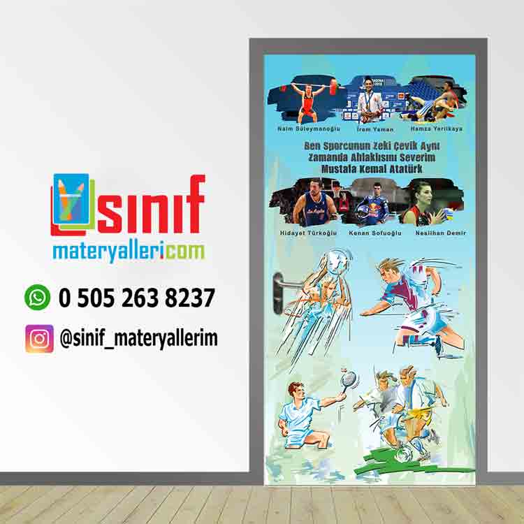 Spor Odası Kapı Giydirme