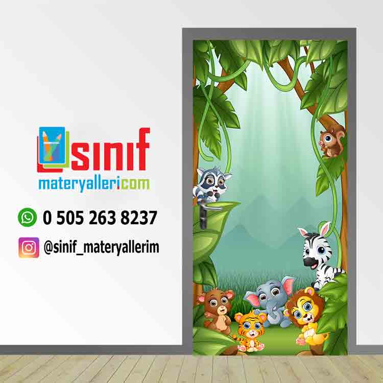 Anaokulu Kapı Giydirme