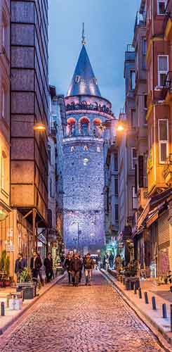 İstanbul Galata Kulesi Kapı Giydirme