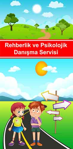 Rehberlik ve Psikolojik Danışma Servisi Kapı Giydirmesi