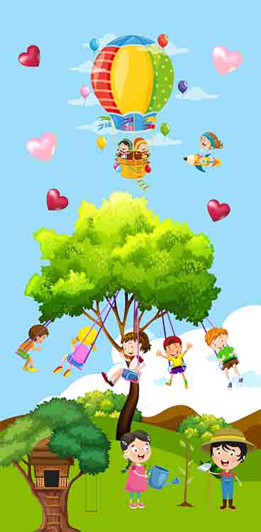 İlkokul Sınıf Kapı Giydirmesi