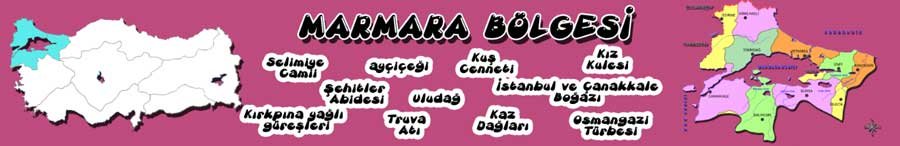 Marmara Bölgesi Kiriş Yazısı