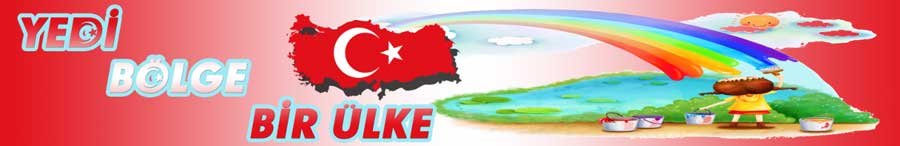 Yedi Bölge Tek Ülke Kiriş Yazısı