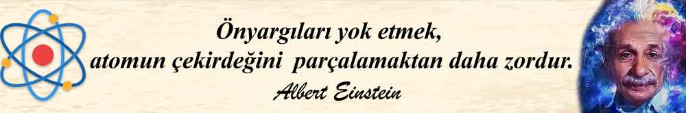 Albert Einstein Kiriş Yazısı