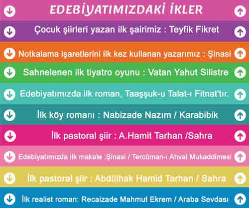 Edebiyatımızdaki İlkler Merdiven Giydirme