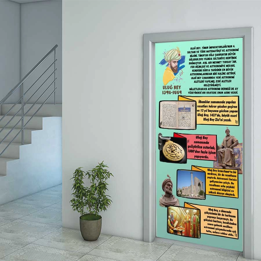 Bilim İnsanları Uluğ Bey Kapı Giydirme