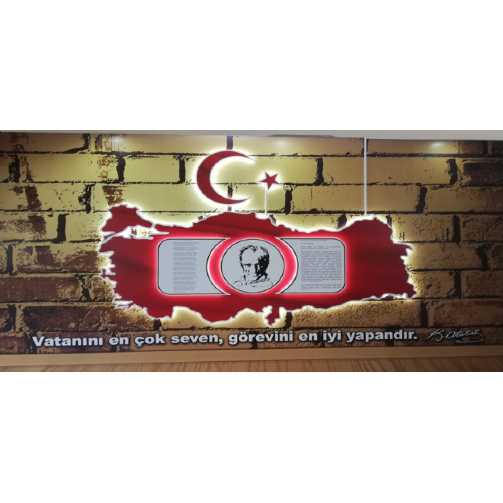 Atatürk Köşesi Işıklı