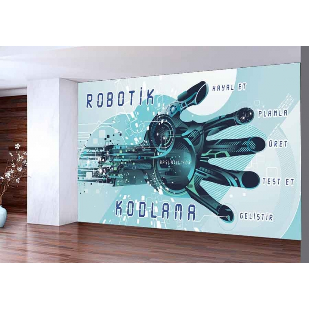 Robotik Kodlama Okul Posteri