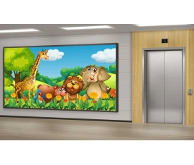 Ana Okulu Orman ve Hayvanlar Posteri