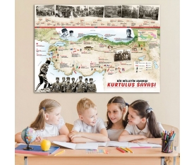 Kurtuluş Savaşı Ders Afişi Poster